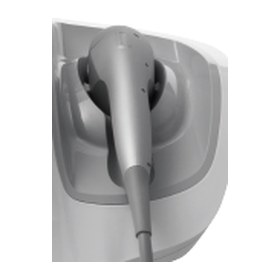 Shurink 機器のホルダーに掛けられた超音波ハンドピース